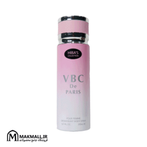 اسپری بدن زنانه hiba's با رایحه VBC de Paris Pour Femme