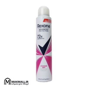 اسپری بدن رکسونا با رایحه  Advanced Protection Powder Dry
