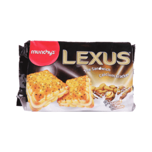 بیسکویت بادام‌زمینی لکسوس ۱۲ عددی | Lexus Peanut Butter Biscuits 12 Packs - Munchy's