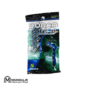 تیغ دورکو TG-II Plus یکبار مصرف 5 عددی مردانه | DORCO TG-II Plus Disposable Razor 5 Pack