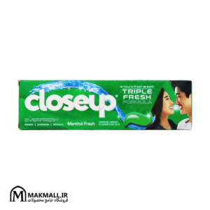 خمیر دندان کلوزاپ تریپل فرش 77 میل | CloseUp Triple Fresh Menthol Toothpaste