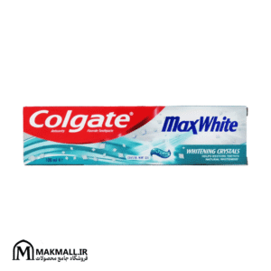 خمیر دندان سفیدکننده کولگیت مکس وایت کریستال مینت | Colgate Max White Crystal Mint Gel