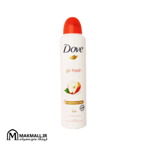 اسپری ضدتعریق زنانه داو رایحه سیب و چای سفید 250 میل | Dove Go Fresh Apple & White Tea Anti-perspirant 250ml
