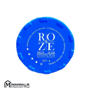 واکس مو رز شماره 4 150 میل | RIO & ZIE Prof Hair Styling Aqua Wax Extreme Hold