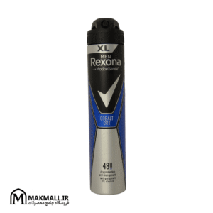 اسپری ضدتعریق مردانه رکسونا مدل کوبالت درای XL حجم 250 میل | Rexona Men Cobalt Dry XL Anti-perspirant 250ml