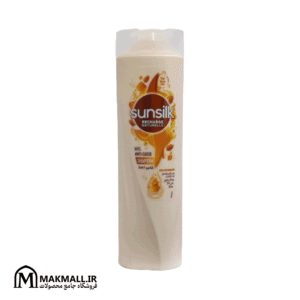 شامپو سان سیلک عسل ضد ریزش و تقویت مو 350 میل | Sunsilk Natural Recharge Honey Anti-Breakage Shampoo 350ml