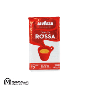قهوه لاوازا روسا 250 گرمی پودر قهوه ترکیبی  | Lavazza Qualità Rossa Ground Coffee 250g Medium Roast