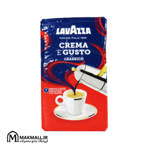 قهوه پودر لاوازا کرما گوستو کلاسیکو درجه رست ۷ | Lavazza Crema e Gusto Classico Ground Coffee