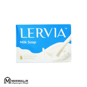 صابون شیر مرطوب‌کننده لرویا | Lervia Milk Soap Enriched with Milk Protein