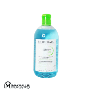 میسلار واتر سبیوم بایودرما H2O ۵۰۰ میلی‌لیتر | Bioderma Sebium H2O Purifying Micellar Water 500ml