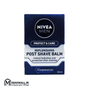 افتر شیو نیوا مردانه محافظت و مراقبت بازسازی‌کننده با پروویتامین B5 | Nivea Men Protect & Care Replenishing Post Shave Balm with Pro-Vitamin B5 and Instant Hydration