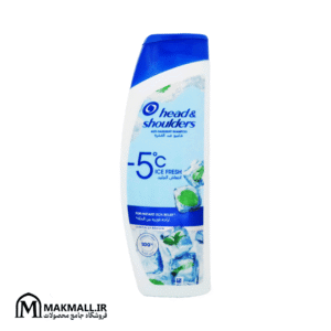شامپو ضد شوره آیس فرش -5 هد اند شولدرز 400 میل | Head & Shoulders Ice Fresh -5°C Anti-Dandruff Shampoo 400ml
