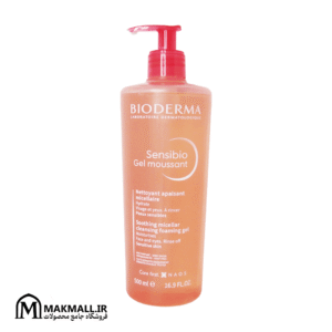 ژل شستشوی صورت بایودرما سنسیبیو 500 میلی لیتر | Bioderma Sensibio Gel Moussant 500ml