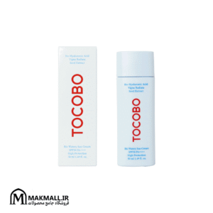 ضد آفتاب کره‌ای وگان توکوبو بیو واتری SPF50 PA++++ با عصاره لوبیا مونگ | TOCOBO Bio Watery Sun Cream High Protection
