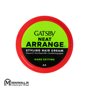 کرم مو گتسبی نیت ارنج هارد ستینگ 125 گرم | Gatsby Neat Arrange Hard Setting Hair Cream 125g