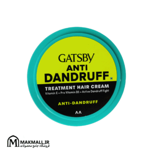کرم مو گتسبی با ویتامین E و B5 حجم 125 گرم | Gatsby Anti Dandruff Hair Cream 125g