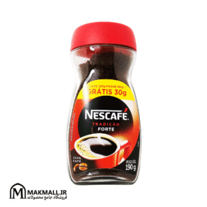 قهوه فوری نسکافه کلاسیک فورته | Nescafé Classic Forte - قوطی شیشه‌ای 190 گرمی درجه رست متوسط تا تیره