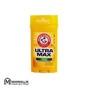مام ضد تعریق ارم اند هامر الترا مکس فرش 73 گرم | Arm & Hammer Ultra Max Fresh Antiperspirant Deodorant Solid 73g