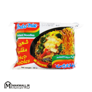 نودل اندومی می‌گورنگ 80 گرمی با سس سویا | Indomie Mi Goreng 80g Soy Sauce