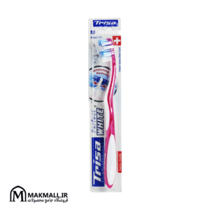 مسواک تریزا پرفکت وایت متوسط | Trisa Perfect White Medium Toothbrush