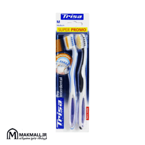 مسواک تریزا پرو اینتر دنتال متوسط بسته دو عددی | Trisa Pro Interdental Medium Twin Pack