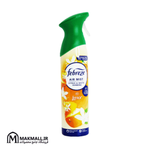 اسپری خوشبو کننده هوا لنور رایحه مرکبات و ورونای سفید 185 میل | Febreze Air Mist Lenor Citrus & White Verbena 185ml