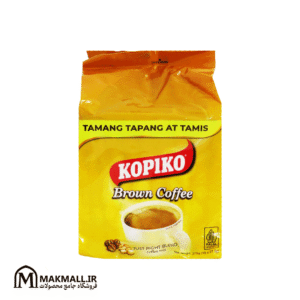 کافی میکس کوپیکو برون کافی با شکر قهوه‌ای | Kopiko Brown Coffee Mix – بسته 10 عددی