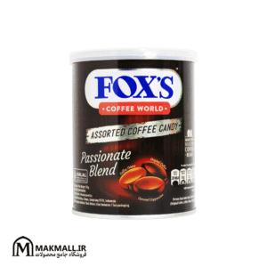 آبنبات قهوه فاکس قوطی 135 گرمی | Fox’s Coffee World Assorted Coffee Candy 135g