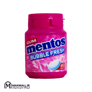 آدامس منتوس بابل فرش بدون شکر ۴۰ عددی | Mentos Bubble Fresh Sugarfree Gum 40 Pieces
