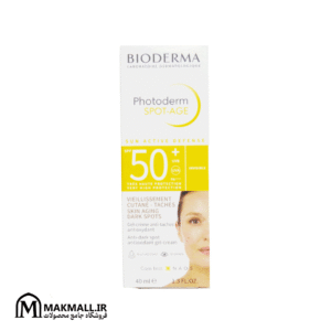 ضد آفتاب بایودرما فتودرم اسپات ایج SPF 50+ حجم 40 میل| Bioderma Photoderm SPOT-AGE Sun Protection 40ml