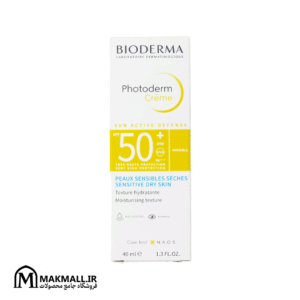 ضد آفتاب بایودرما فتودرم کرم SPF50+ پوست خشک و حساس | Bioderma Photoderm Crème SPF50+ for Sensitive Dry Skin