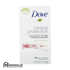 مام ضدتعریق داو کلینیکال اسکین رینیو 48 ساعته | Dove Clinical Protection Skin Renew Antiperspirant 48h – 48g