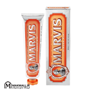 خمیر دندان مارویس جینجر مینت 85 میل | Marvis Ginger Mint Toothpaste 85ml