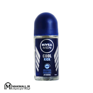 مام رول ضدتعریق مردانه نیوا Cool Kick ۴۸ ساعته ۵۰ میل | NIVEA Men Cool Kick 48h Anti-Perspirant Roll-On 50ml