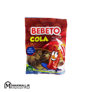 پاستیل ببتو مدل نوشابه کولا 70 گرمی | Bebeto Cola Jelly Gum 70g