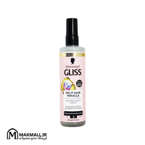 اسپری دو فاز گلیس Split Hair Miracle مخصوص موخوره و موهای آسیب‌دیده 200 میل | Schwarzkopf Gliss Split Hair Miracle Leave-in Conditioner 200ml