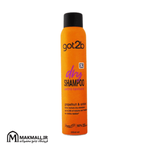 شامپو خشک got2b Extra Texture برای افزایش حجم و طراوت مو 200 میل | Got2b Extra Texture Dry Shampoo Grapefruit & Amber 200ml