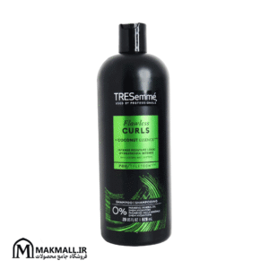 شامپو آبرسان موهای فر ترزمه 828 میل | TRESemmé Flawless Curls + Coconut Essence Shampoo 828ml