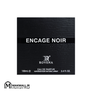 ادکلن روونا انکر نویر با رایحه لالیک مردانه 100 میل | Rovena Encage Noir Eau de Parfum 100ml