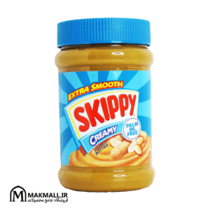 کره بادام زمینی اسکیپی اکسترا اسموت 454 گرم | Skippy Extra Smooth Peanut Butter 454g