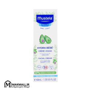 کرم صورت کودک ماستلا 40 میل | Mustela Hydra Bébé Facial Cream 40ml