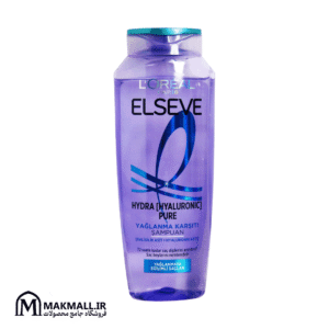 شامپو اورال السیو هیالورونیک ضد چربی 300 میل | L’Oreal Elseve Hydra Hyaluronic Pure Shampoo 300ml
