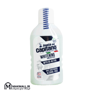 دهانشویه سفیدکننده کاپیتانو مخصوص دندان حساس 400 میلی لیتر | Capitano Whitening Mouthwash for Sensitive Teeth 400ml