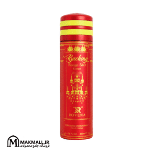 اسپری روونا با رایحه باکارات رژ 540 قرمز 200 میل | Rovena Backing Rouge 540 Extract 200ml