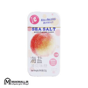آبنبات هلو کیس دلیشز 22 گرم | Kiss Delicias Peach Candy 22g