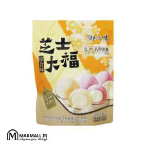 موچی دایفوکو پنیری سه طعم ژاپنی رویال تیست 232 گرم | Mochi Daifuku Cheese Mixed Flavor Royal Taste 232g
