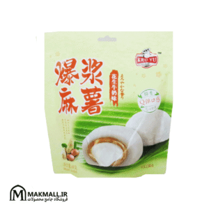 موچی ژاپنی با طعم بادام‌زمینی شیری کرویو 86 گرم | KRUYU Peanut Milk Mochi 86g