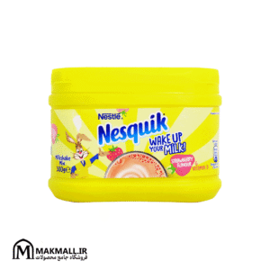 پودر نسکویک توت‌فرنگی 300 گرم | Nesquik Strawberry Powder Nestlé 300g