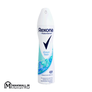 اسپری ضد تعریق رکسونا مدل شاور فرش 200 میل | Rexona MotionSense Shower Fresh Anti-Perspirant Spray 200ml