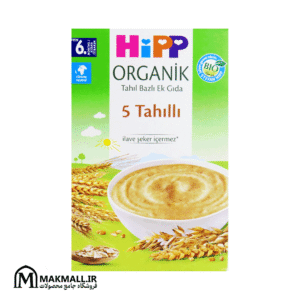 سرلاک هیپ 5 غله بدون شکر 200 گرمی | HiPP Organic 5 Grains Cereal No Added Sugar 200g